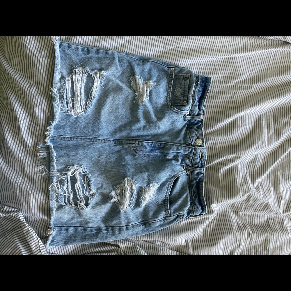 forever 21 jean skirt